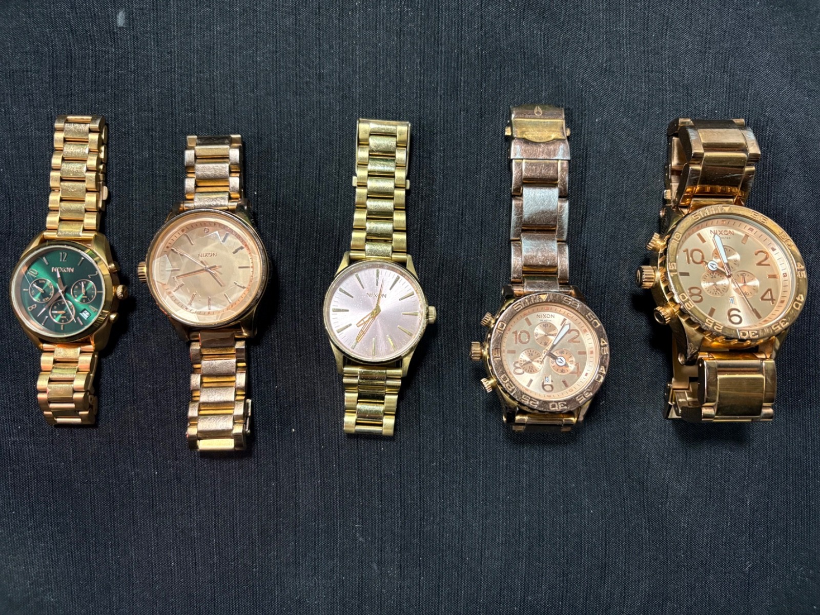 5 Nixon Watch Lot 51-30 Chrono / 42-20 Chrono / Sentry Chrono / Sentry 38 /Facet 5 Nixon Watch Lot 51-30 Chrono / 42-20 Chrono / Sentry Chrono / Sentry 38 /Facet