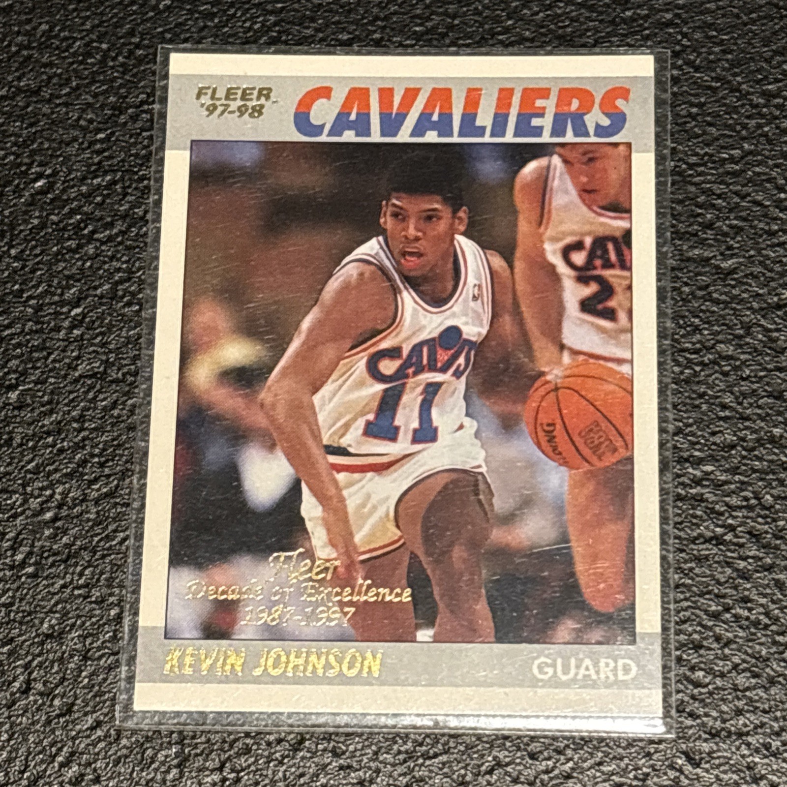 1997-98 Fleer - Decade of Excellence Kevin Johnson #4