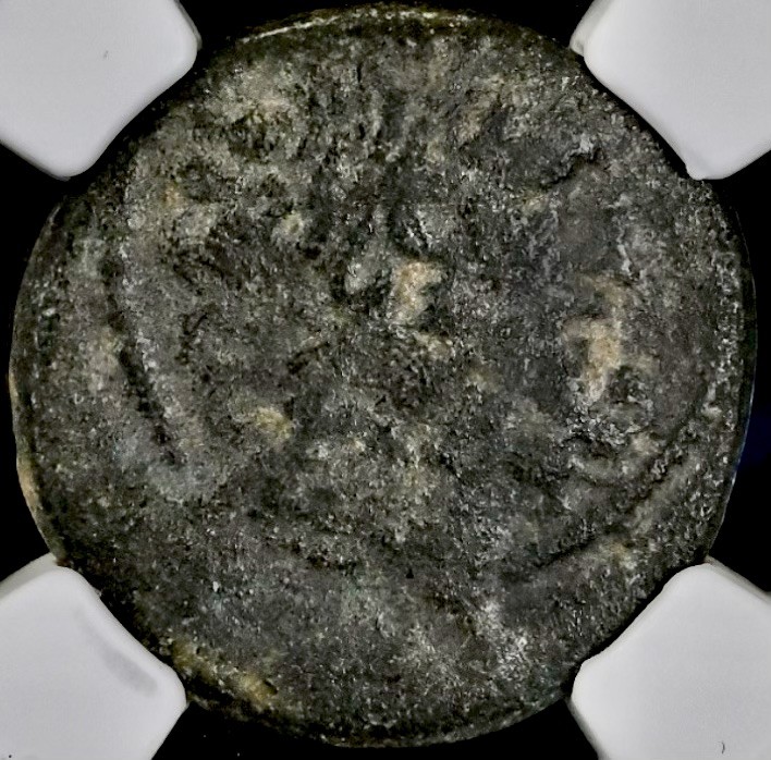 65BC-38BC Zeus Seated Greece under Roman Rule NGC Ancient Greek Coin Genuine