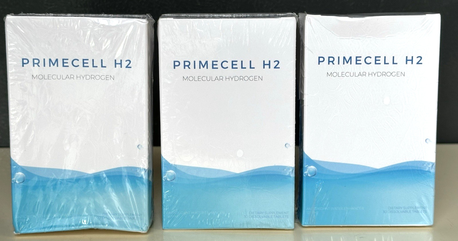LOT X3 PRIMECELL H2 MOLECULAR HYDROGEN TABLETS ANTIOXIDENT CELLULAR HEALTH NEW LOT X3 PRIMECELL H2 MOLECULAR HYDROGEN TABLETS ANTIOXIDENT CELLULAR HEALTH NEW