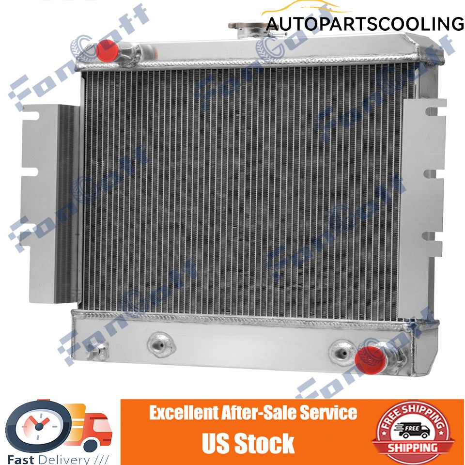 1457900 1387270 4-ROW Aluminum Radiator Fits For Hyster Forklift 1310573 1314217
