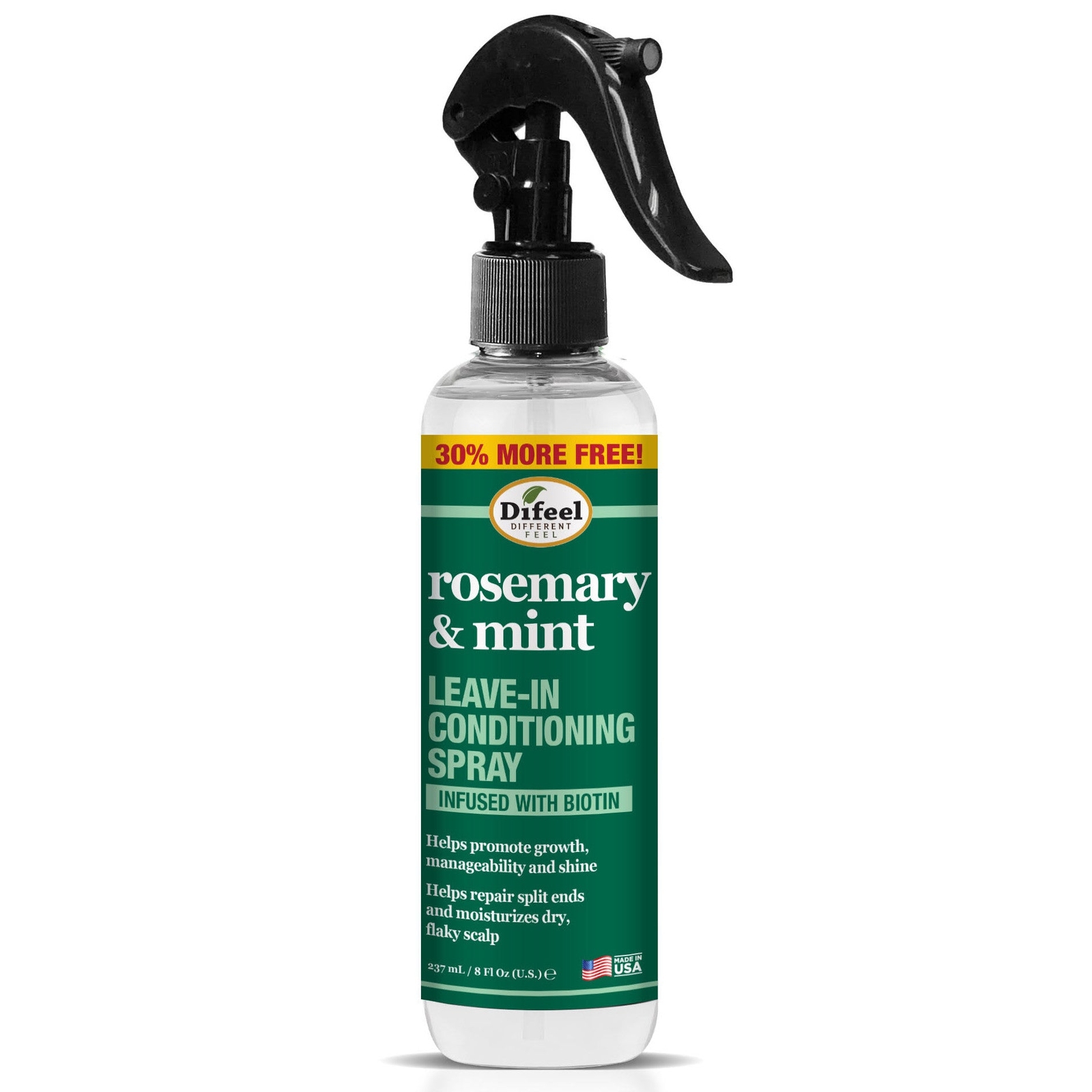 Difeel Rosemary and Mint Biotin Strengthening Leave-In Conditioning Spray 8oz.
