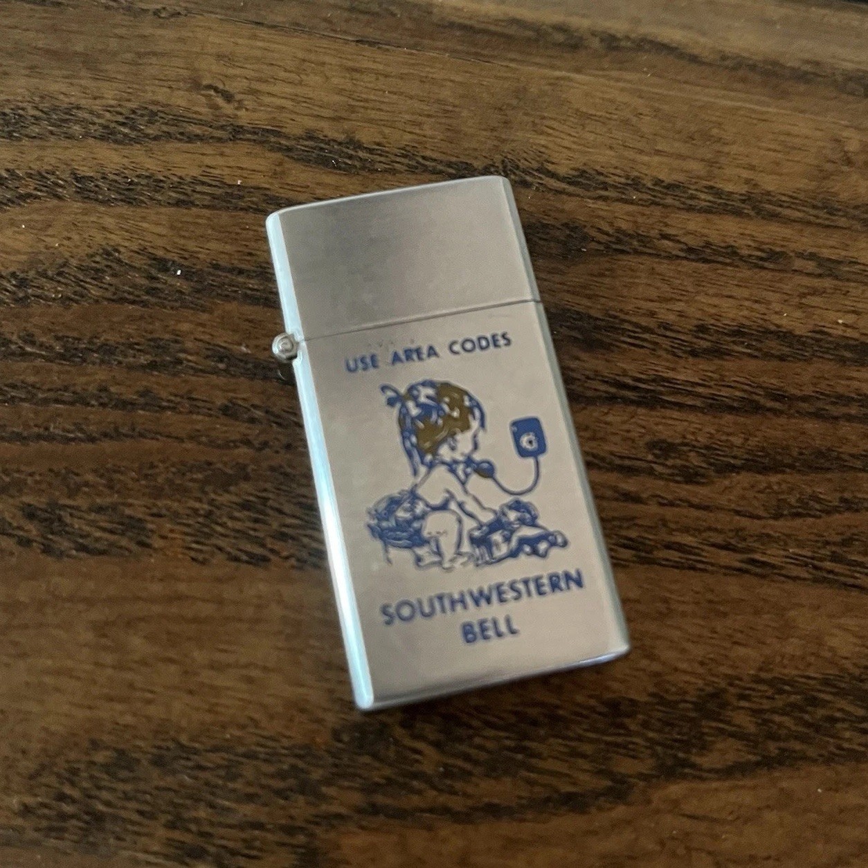 VTG Barlow Lighter Promotional Southwestern Bell Miniature ML-15 Works