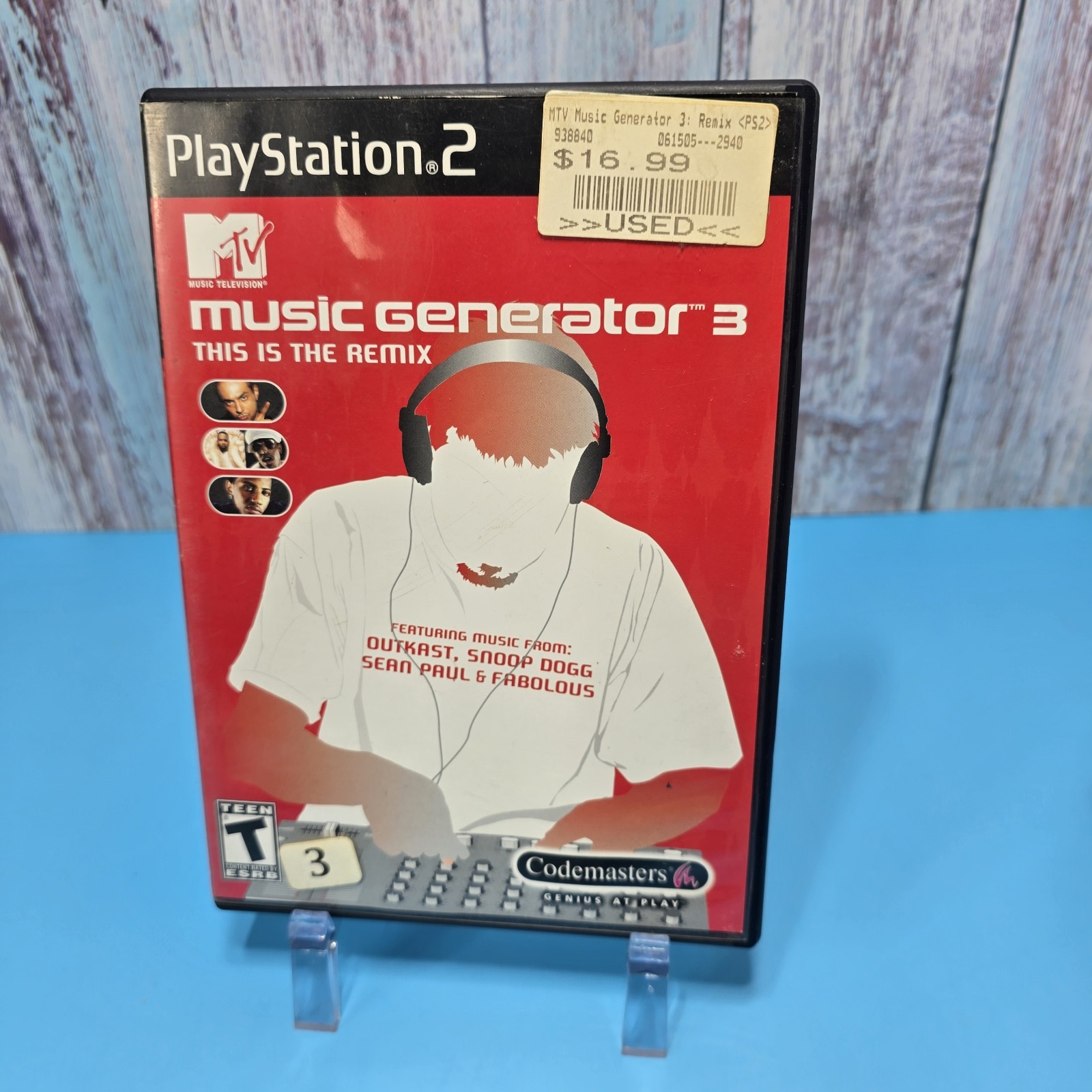 MTV Music Generator 3: This Is The Remix (Sony PlayStation 2, 2004)