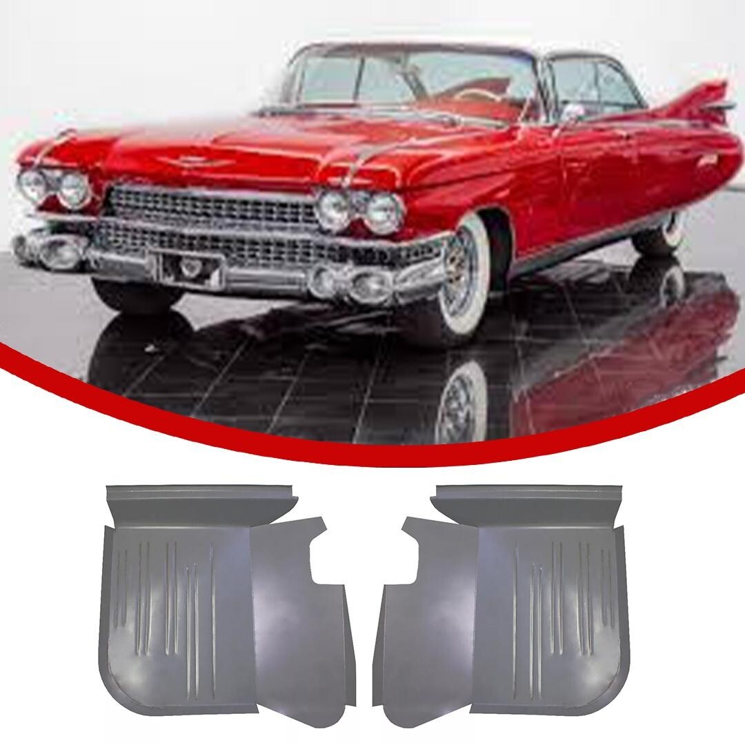 REAR FLOOR PANS FITS 1959 1960 BUICK CADILLAC DRIVER AND PASSENGER SIDES REAR FLOOR PANS FITS 1959 1960 BUICK CADILLAC DRIVER AND PASSENGER SIDES