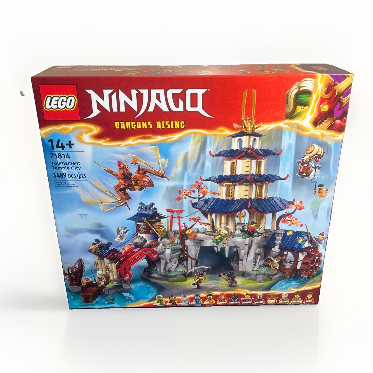 LEGO NINJAGO Tournament Temple City Building Toy- 71814