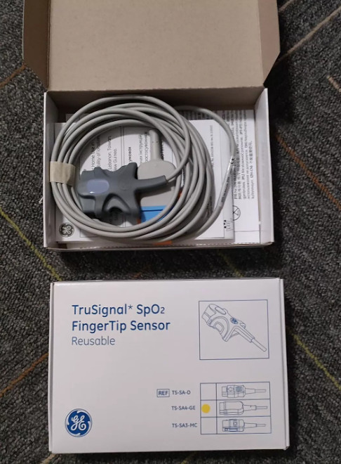 1PCS Original New GE Reusable Spo2 Sensor TS-SA4-GE Fast Delivery 1PCS Original New GE Reusable Spo2 Sensor TS-SA4-GE Fast Delivery