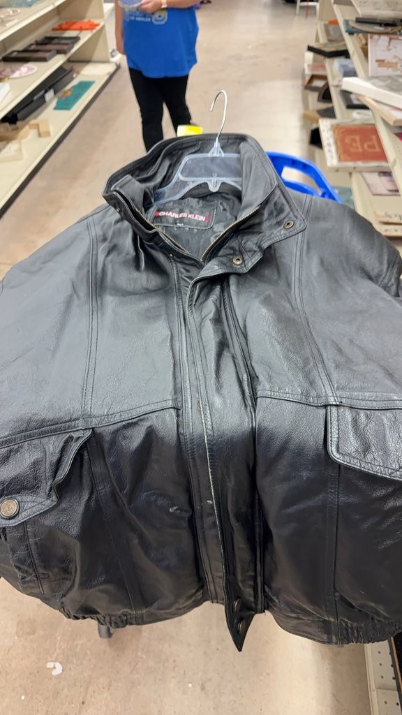 Vintage Leather Jacket by Michael Klein