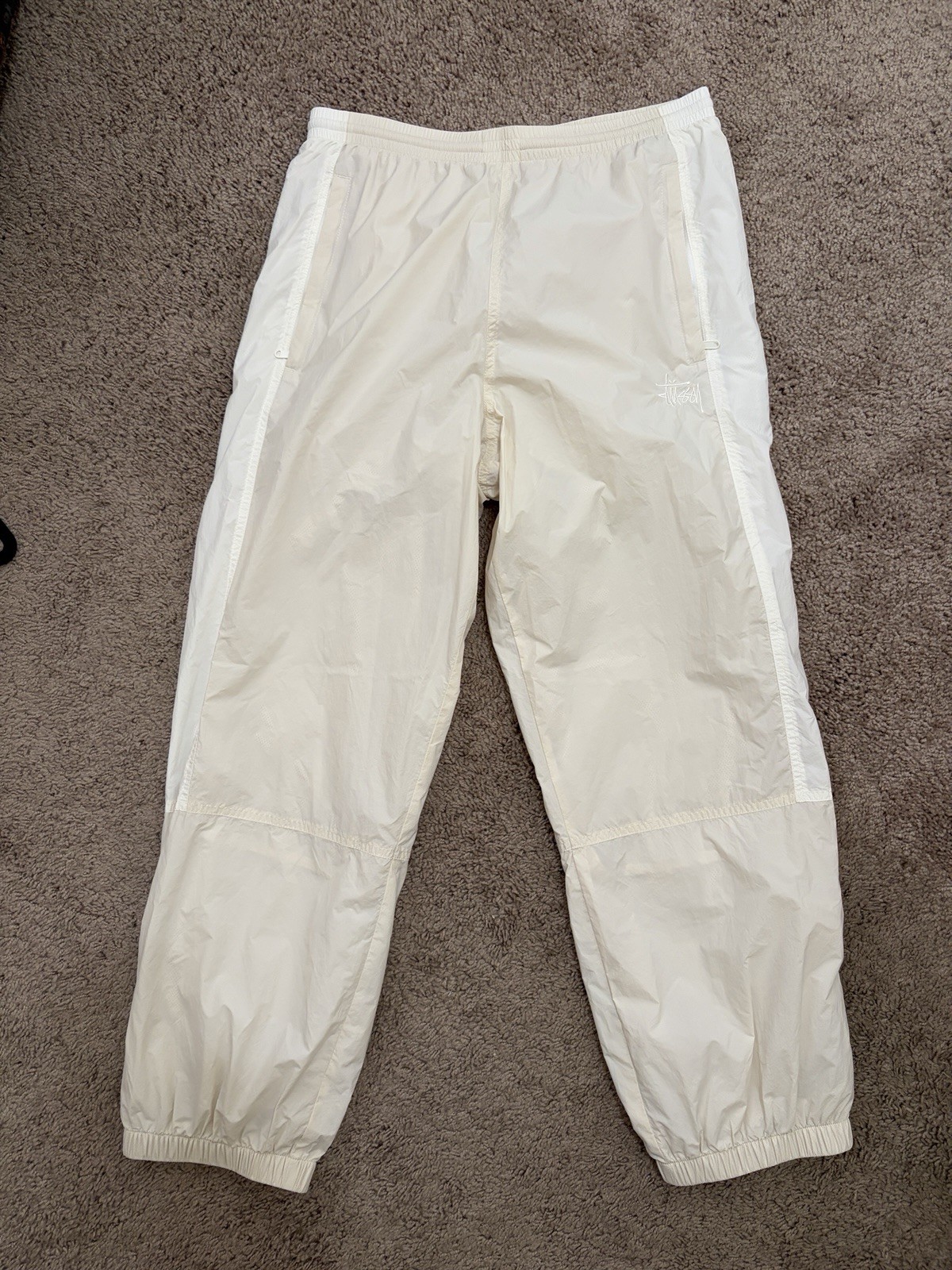 Stussy Bone Nylon Track Pant Size Small NWT Stussy Bone Nylon Track Pant Size Small NWT