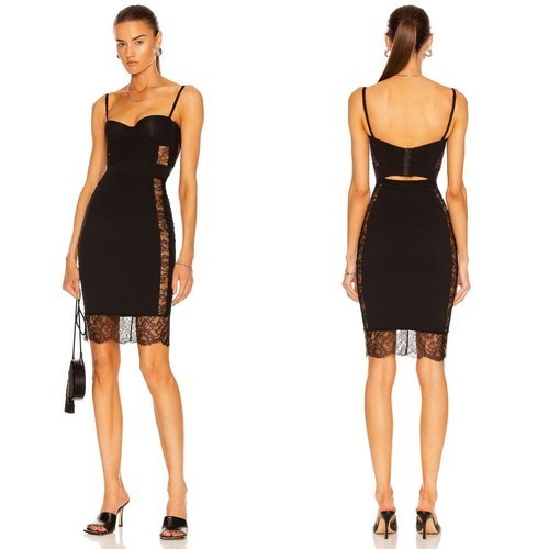 LA PERLA DRESS Women\'s Shape Allure Black - Size 4 SZ EU75B