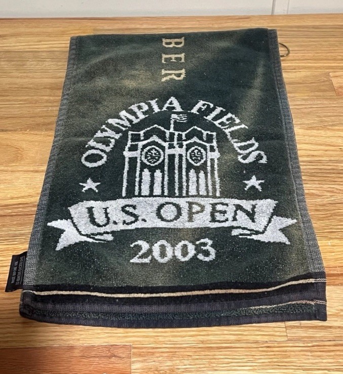 Vintage Golf Towel US Open 2003 - Olympia Fields Country Club Member
