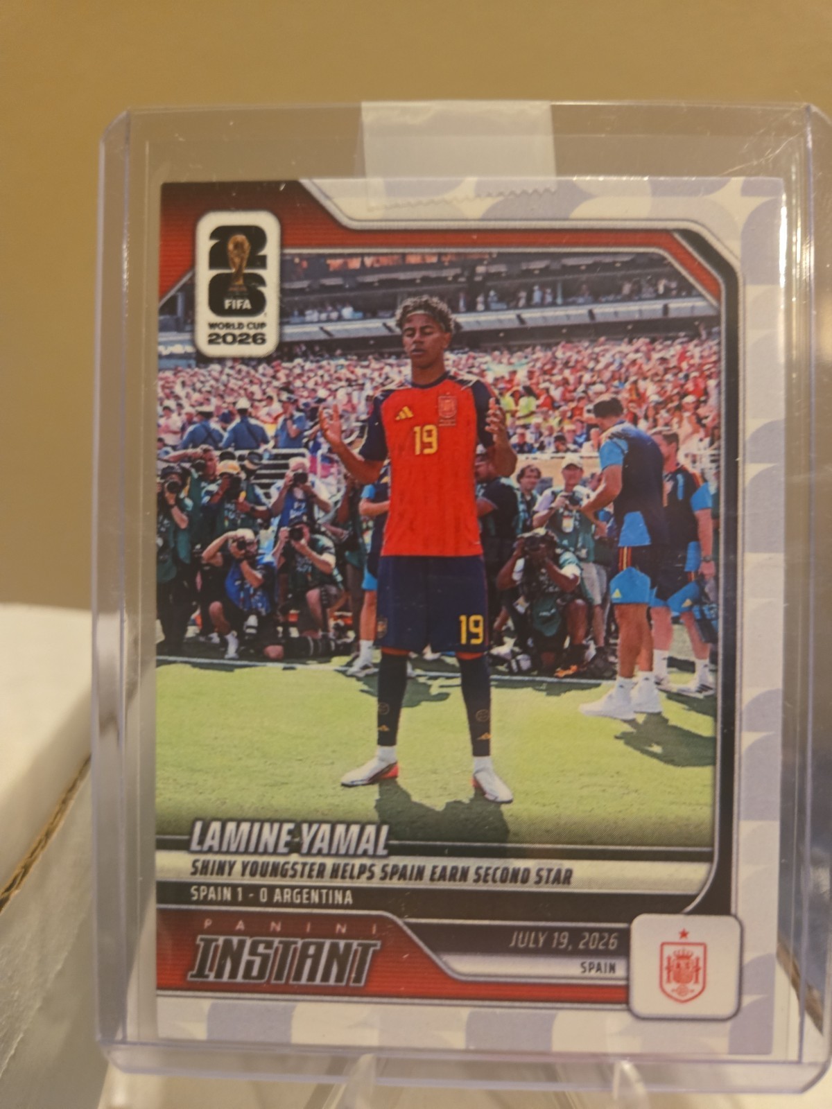 2026 Panini Instant FIFA World Cup #246 Lamine Yamal Spain 2026 Panini Instant FIFA World Cup #246 Lamine Yamal Spain