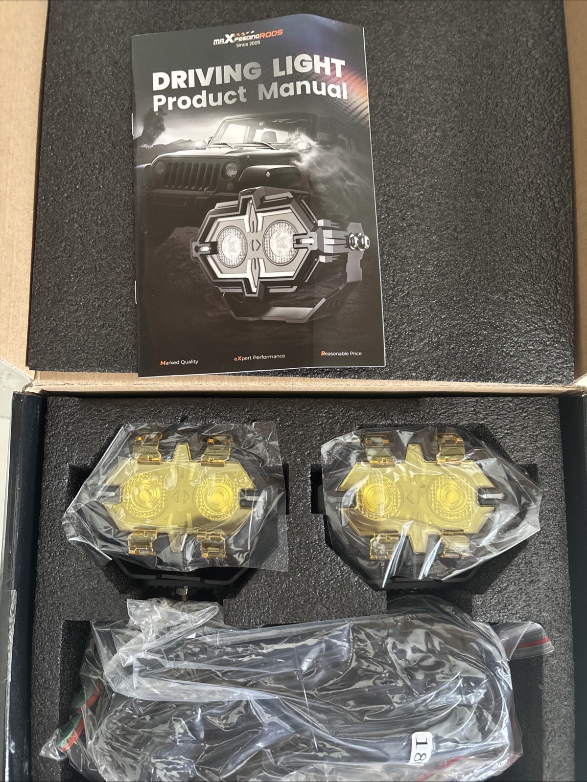 Max Pending Rods Driving Lights  LED
