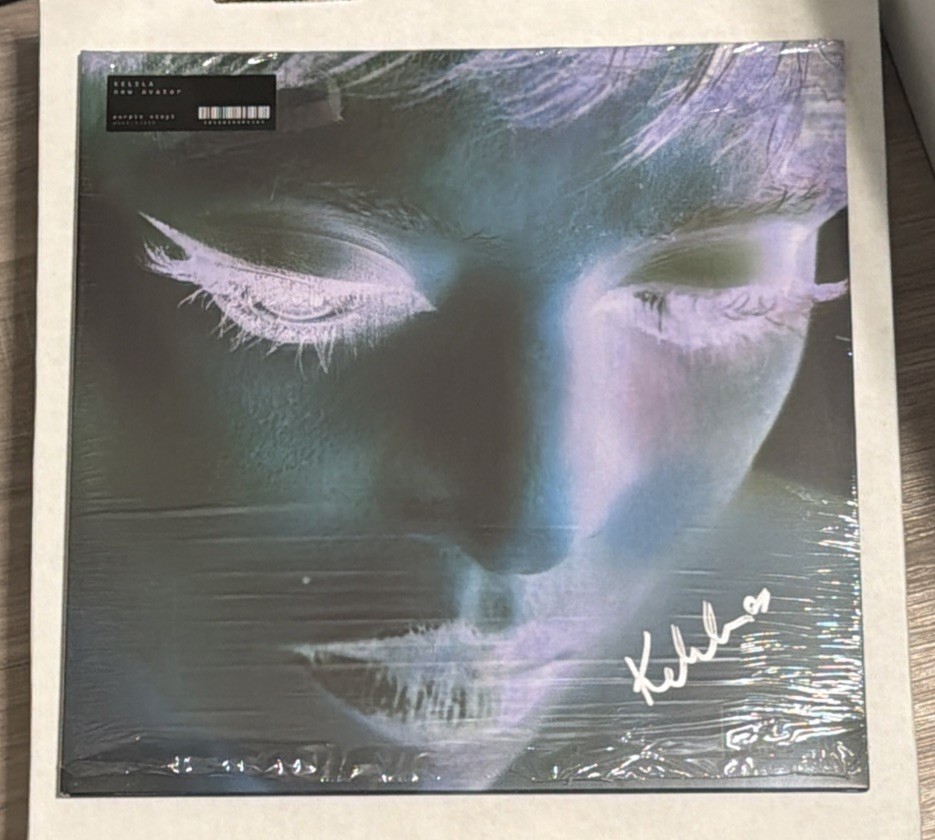 Kelela signed New Avatar Album Autographed Vinyl Lap