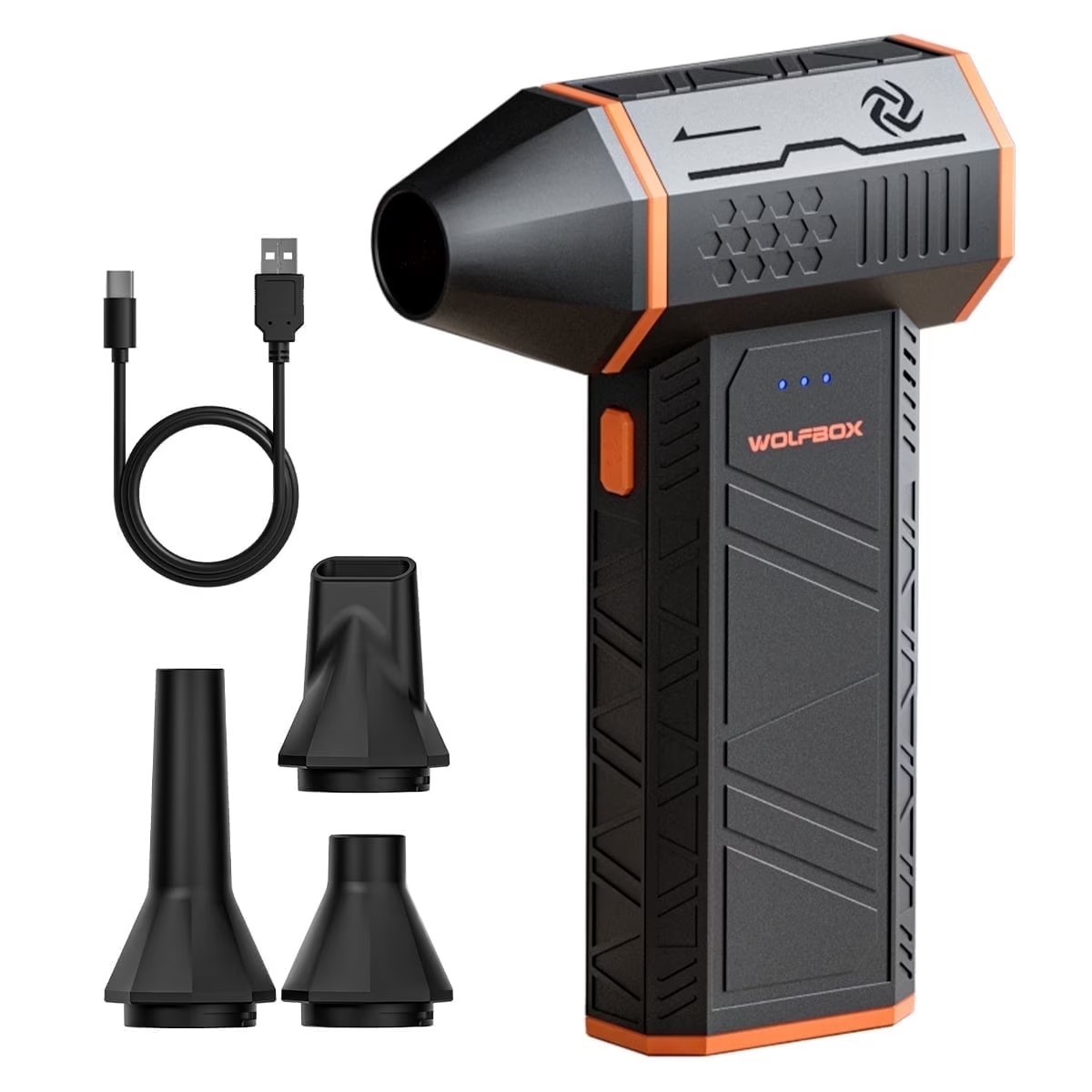 WOLFBOX MegaFlow 50 | 110000RPM | 3-Gear Adjustable | Fast Charging WOLFBOX MegaFlow 50 | 110000RPM | 3-Gear Adjustable | Fast Charging