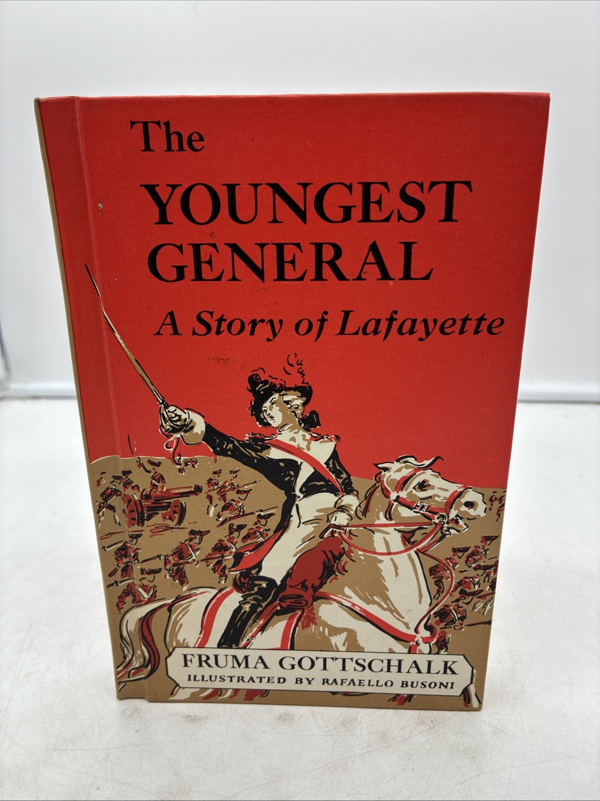 The Youngest General, Story of Lafayette, Fruma Gottschalk, First Ed HC 1949