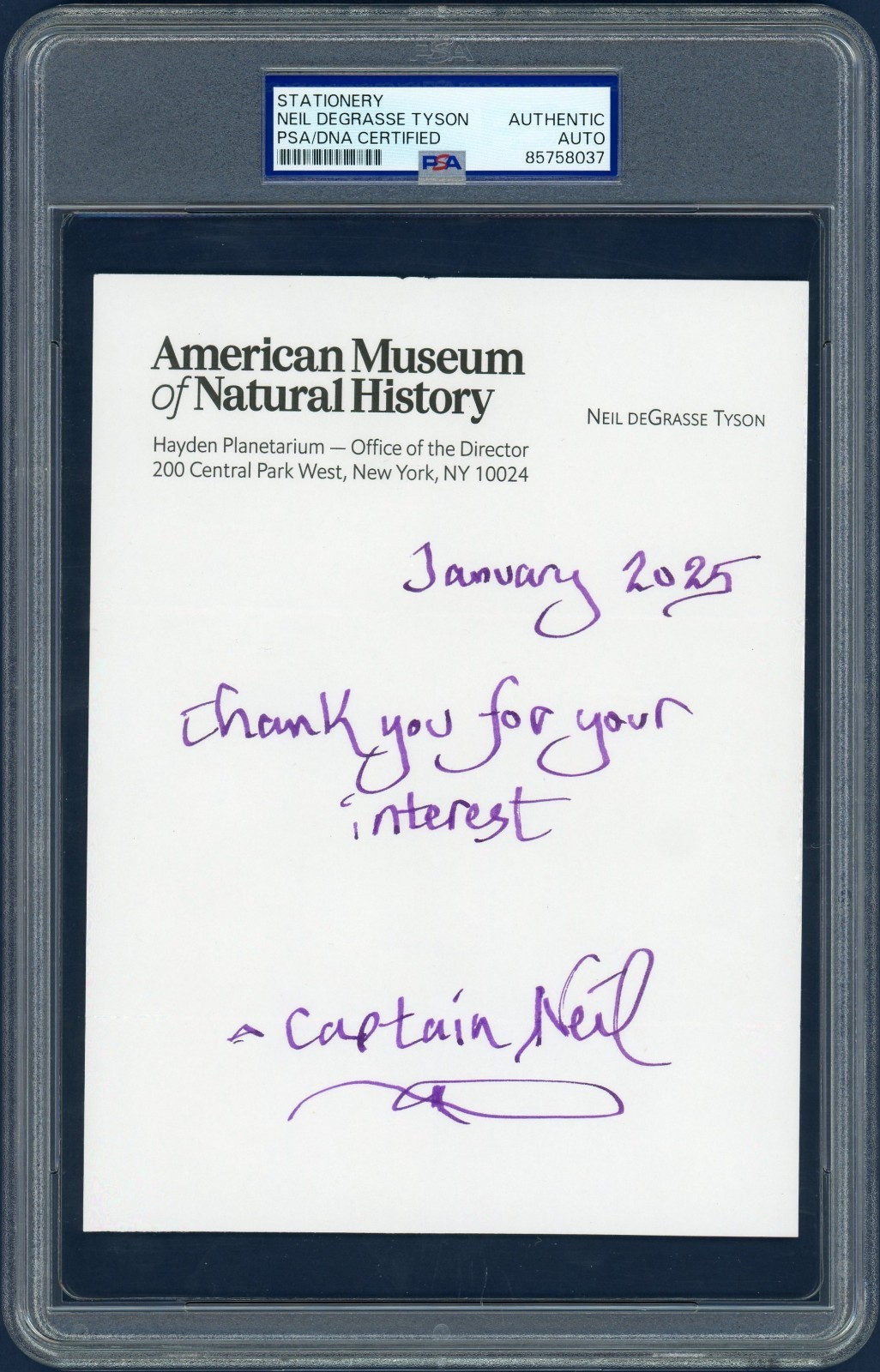 Neil deGrasse Tyson SIGNED Neil deGrasse Tyson SIGNED