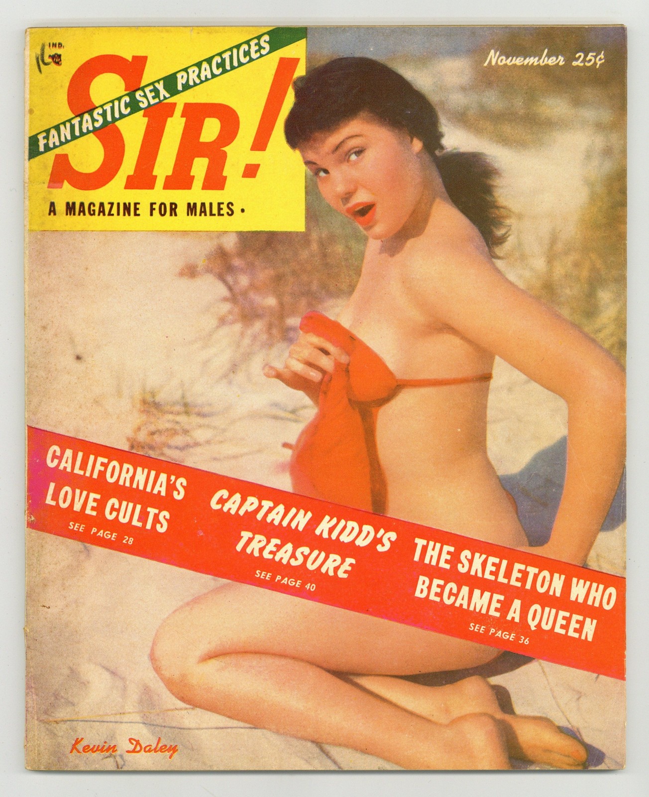 Sir Magazine Vol. 7 #2 VG+ 4.5 1951