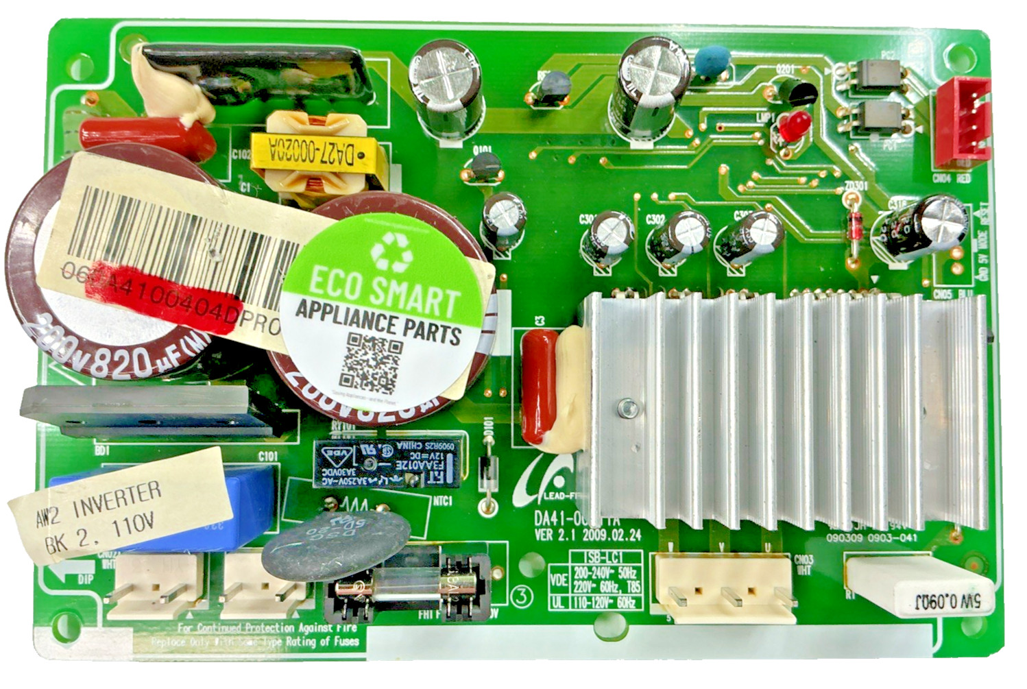 DA41-00404D OEM Samsung Refrigerator Main Control Board Replacement