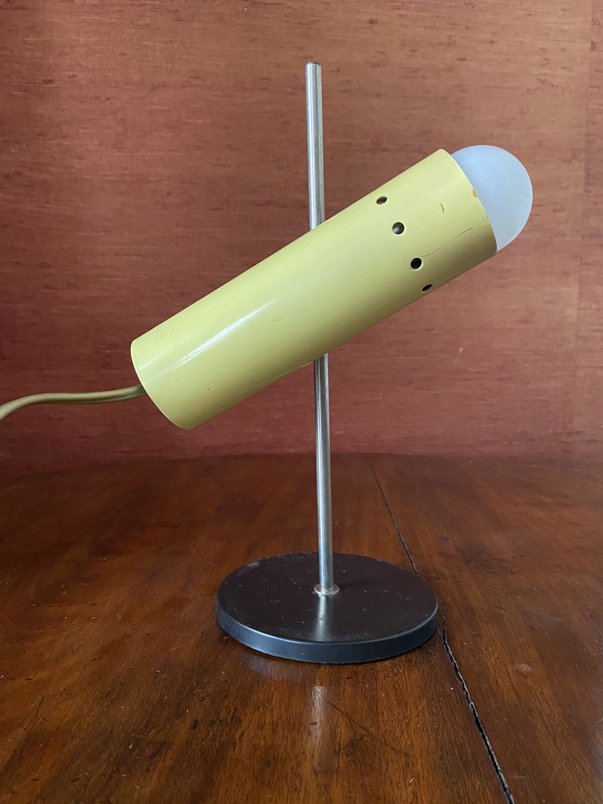 Rare Vintage French 1950s Designer Alain Richard for Diderot Desk Lamp