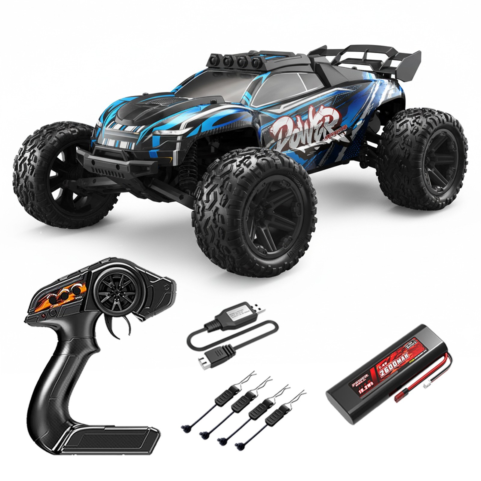1:8 Scale High Speed Off Road Big RC Car for Adults, 50KM/H Remote Control Truck 1:8 Scale High Speed Off Road Big RC Car for Adults, 50KM/H Remote Control Truck