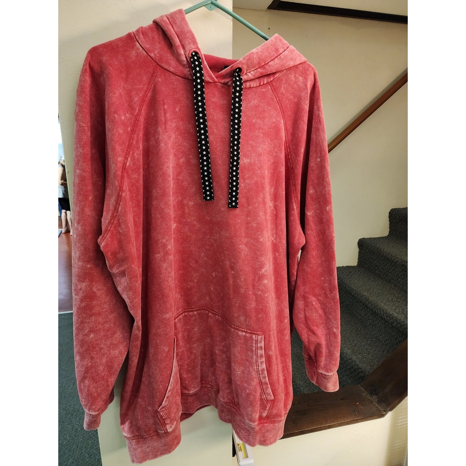 Torrid Sz 4xl Womens Pink Mineral Wash Pullover Hoodie Torrid Sz 4xl Womens Pink Mineral Wash Pullover Hoodie