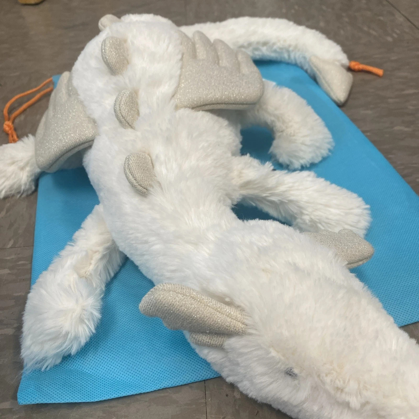 Jellycat Snow dragon 50 cm Large Brand New