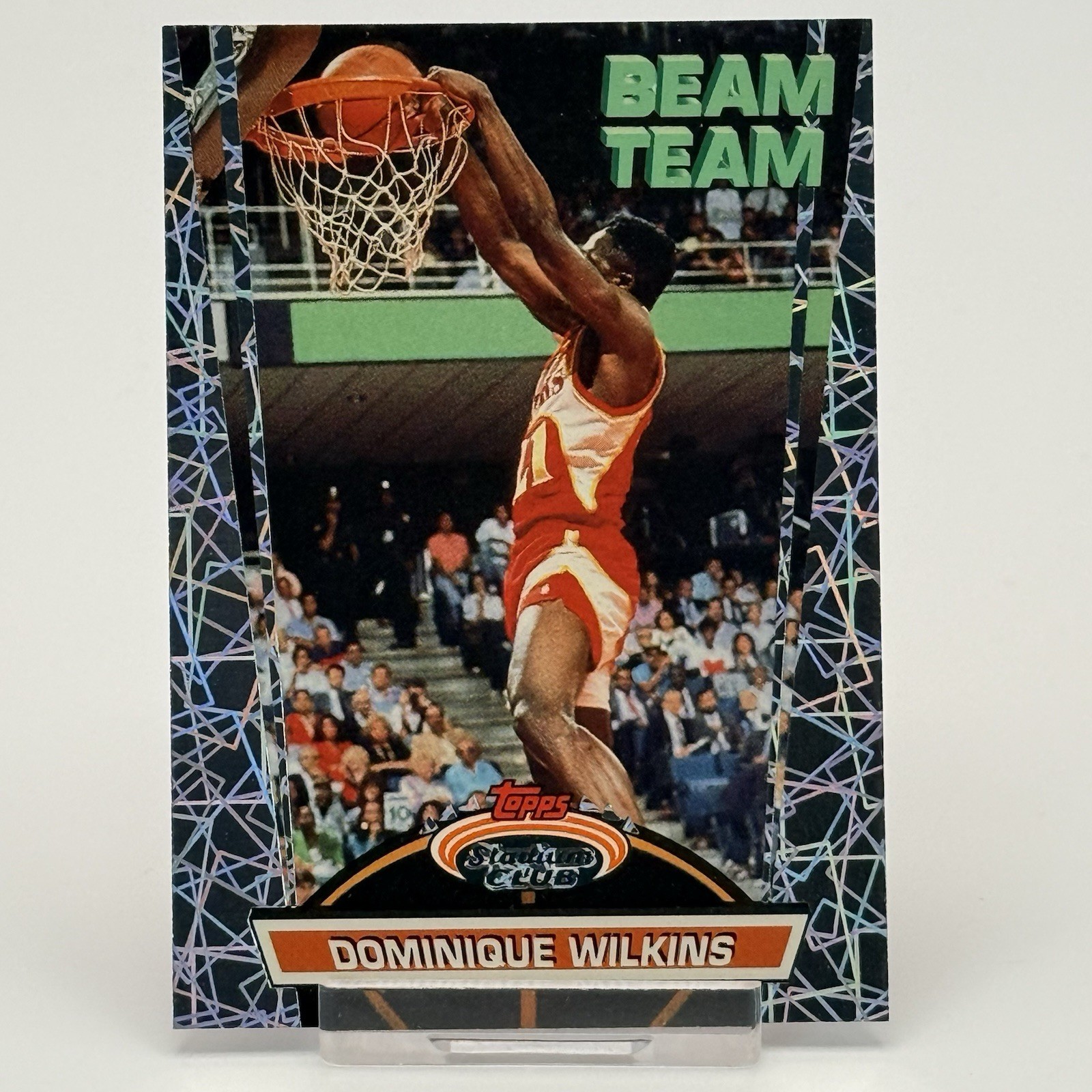 1992-93 Topps Stadium Club - Beam Team Dominique Wilkins #2 Near Mint