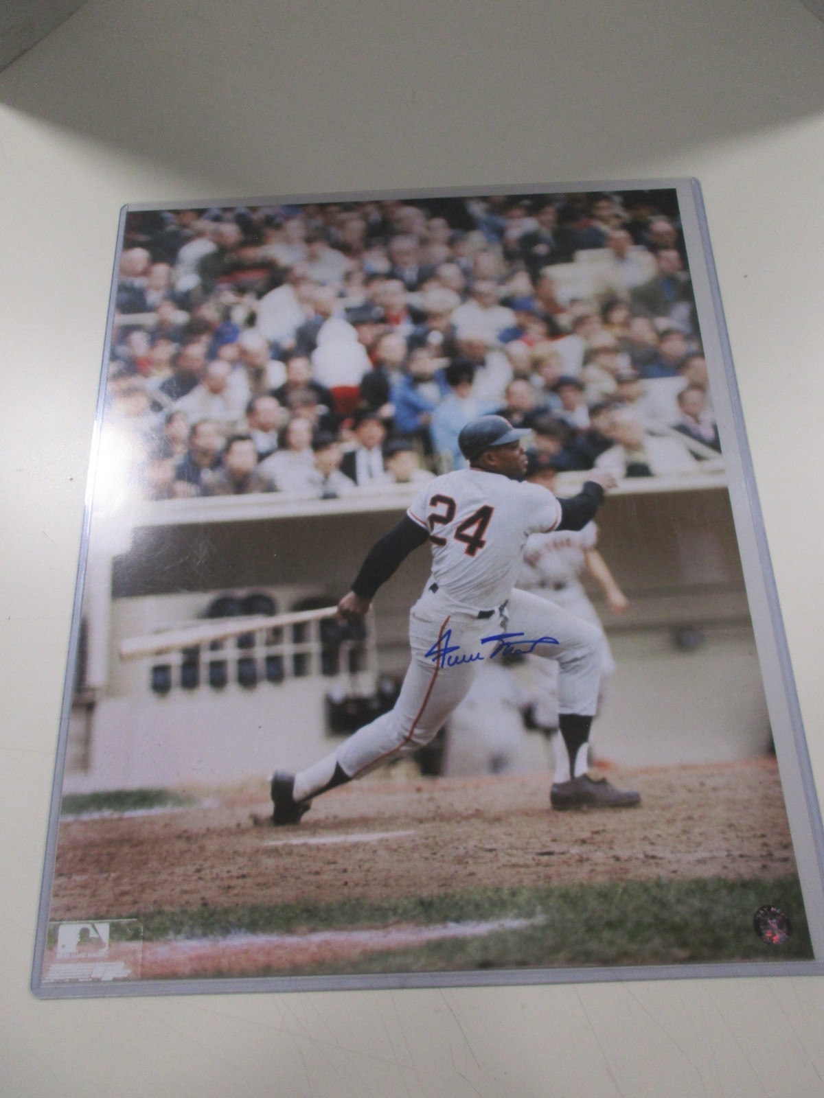Willie Mays Autographed Signed Photo Say Hey Hologram 16x20