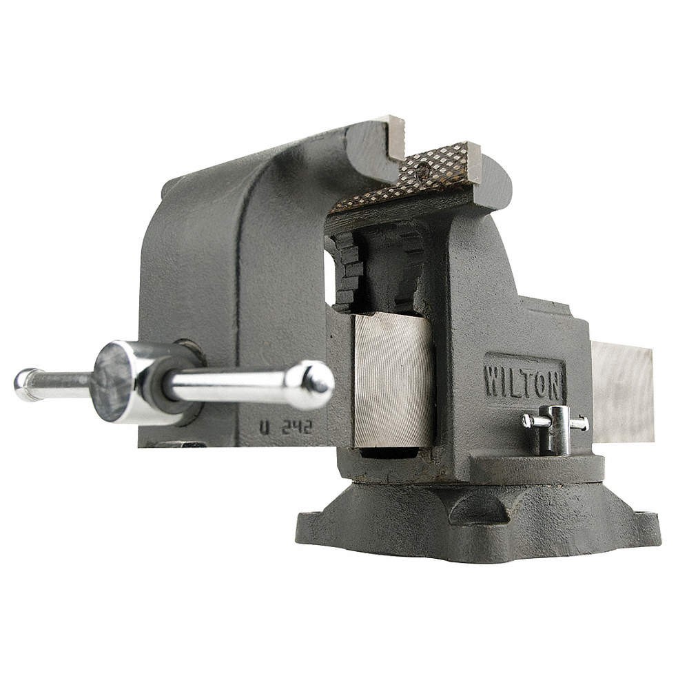 WILTON WS5 Combination Vise,Serrated Jaw,8 7/16\