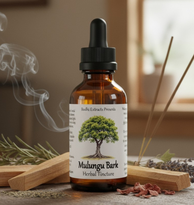 Mulungu Bark Tincture  Liquid Extract - Made with Brazilian Mulungu Bark