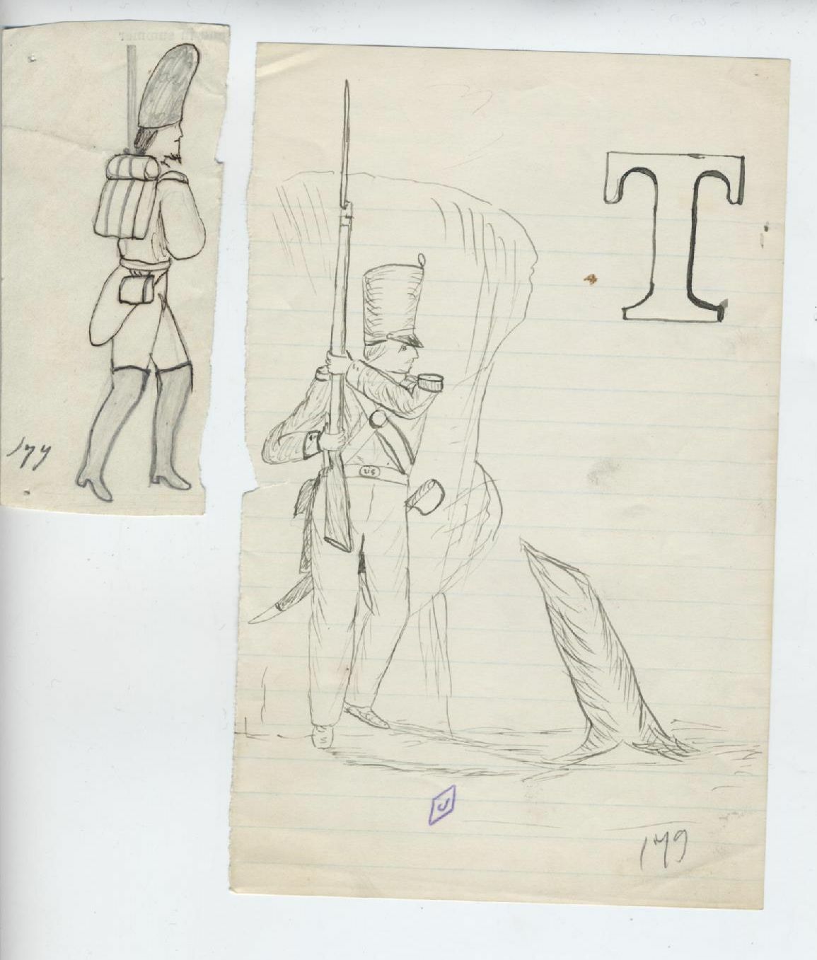 1879 OLD soldiers EARLY Antique American Patriotic FLAG Folk Art fantastic 