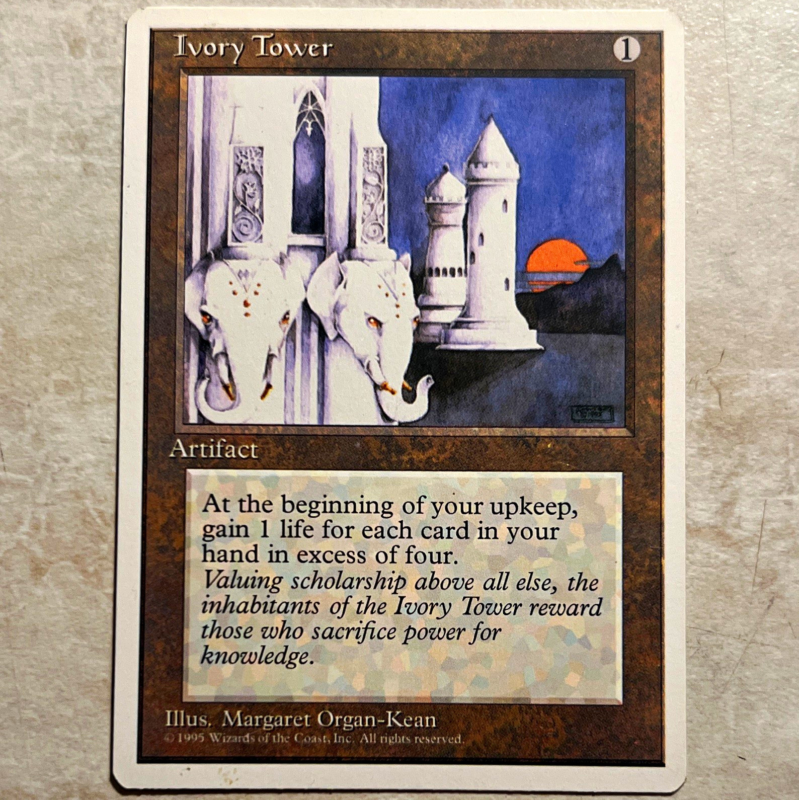 Wizards of the Coast Ivory Tower MTG Core Set Alternate 4th Edition Rare 1995 NM