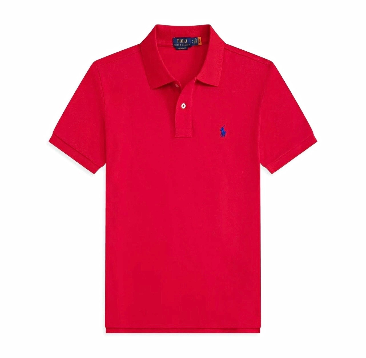 Polo Ralph Lauren Mens Custom Slim Fit Short Sleeve Polo Shirt in Red Sz 2XL NWT Polo Ralph Lauren Mens Custom Slim Fit Short Sleeve Polo Shirt in Red Sz 2XL NWT