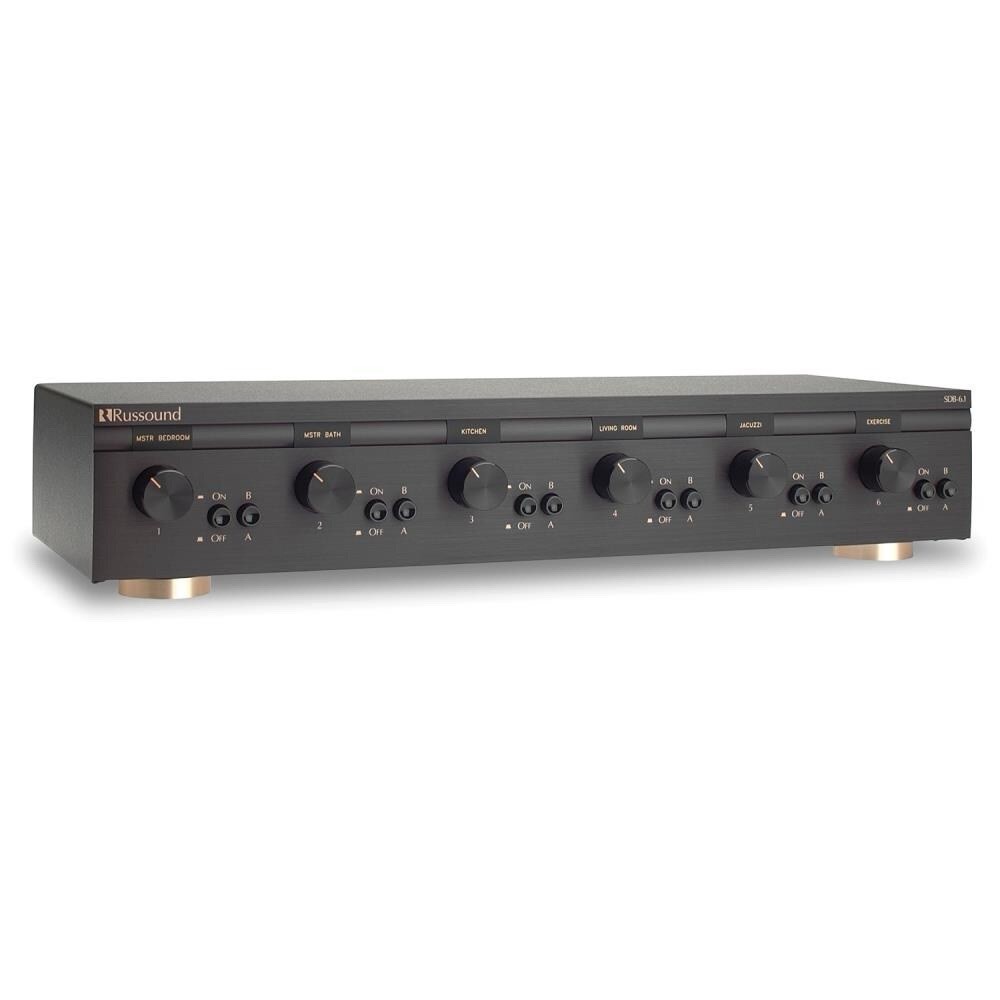 Russound SDB-4.1 Dual Source 4-Pair Speaker Selector with Volume Control No Cord Russound SDB-4.1 Dual Source 4-Pair Speaker Selector with Volume Control No Cord