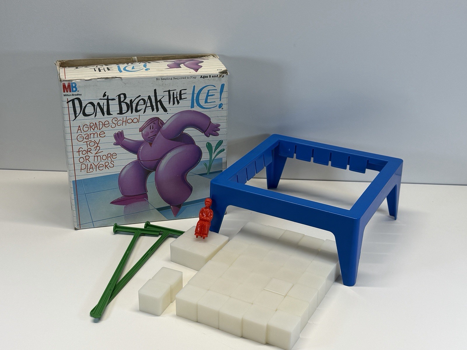1986 Don't Break the Ice Game by Milton Bradley Complete 