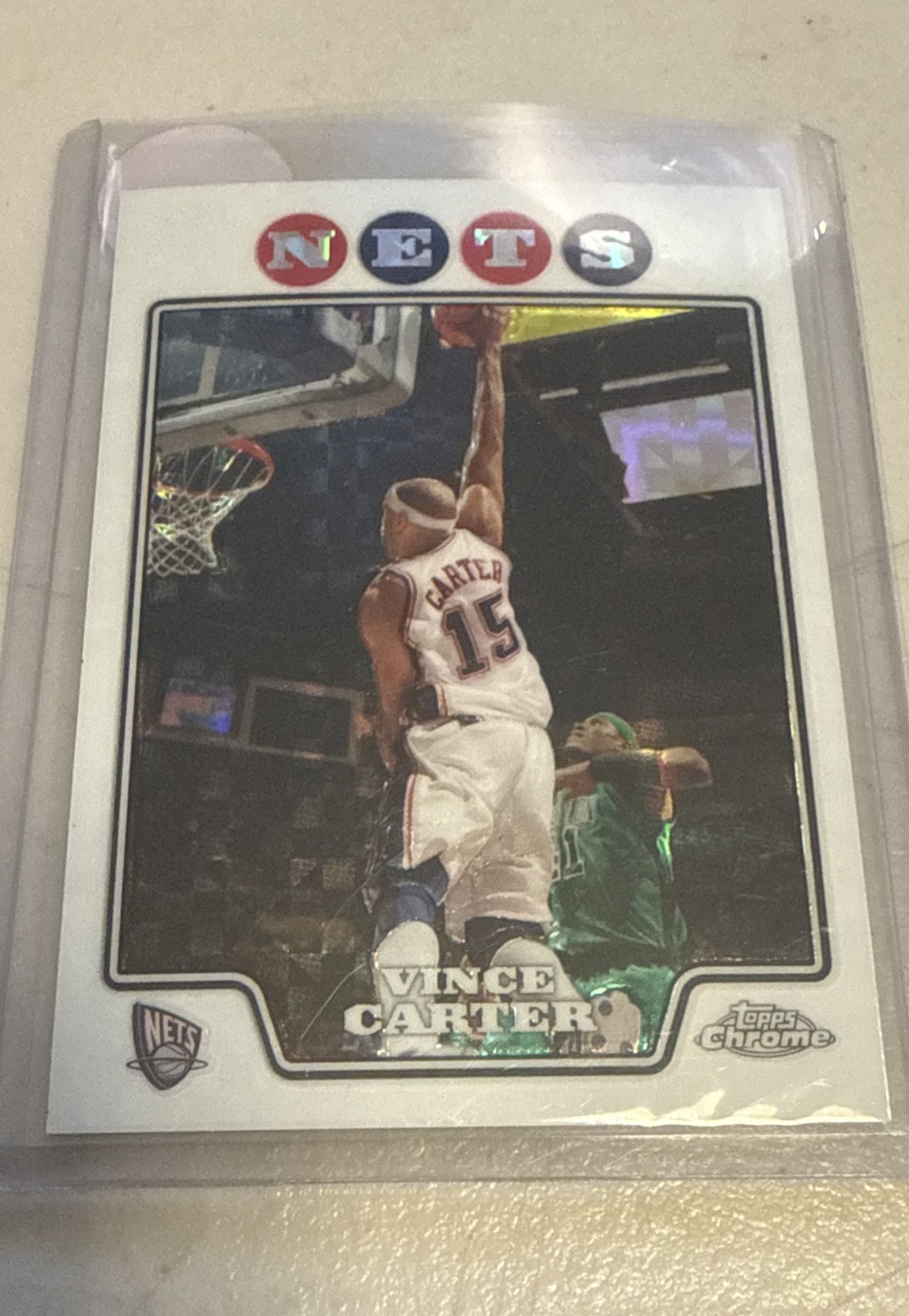 2008-09 Topps Chrome - Vince Carter #115 X-Fractor /288