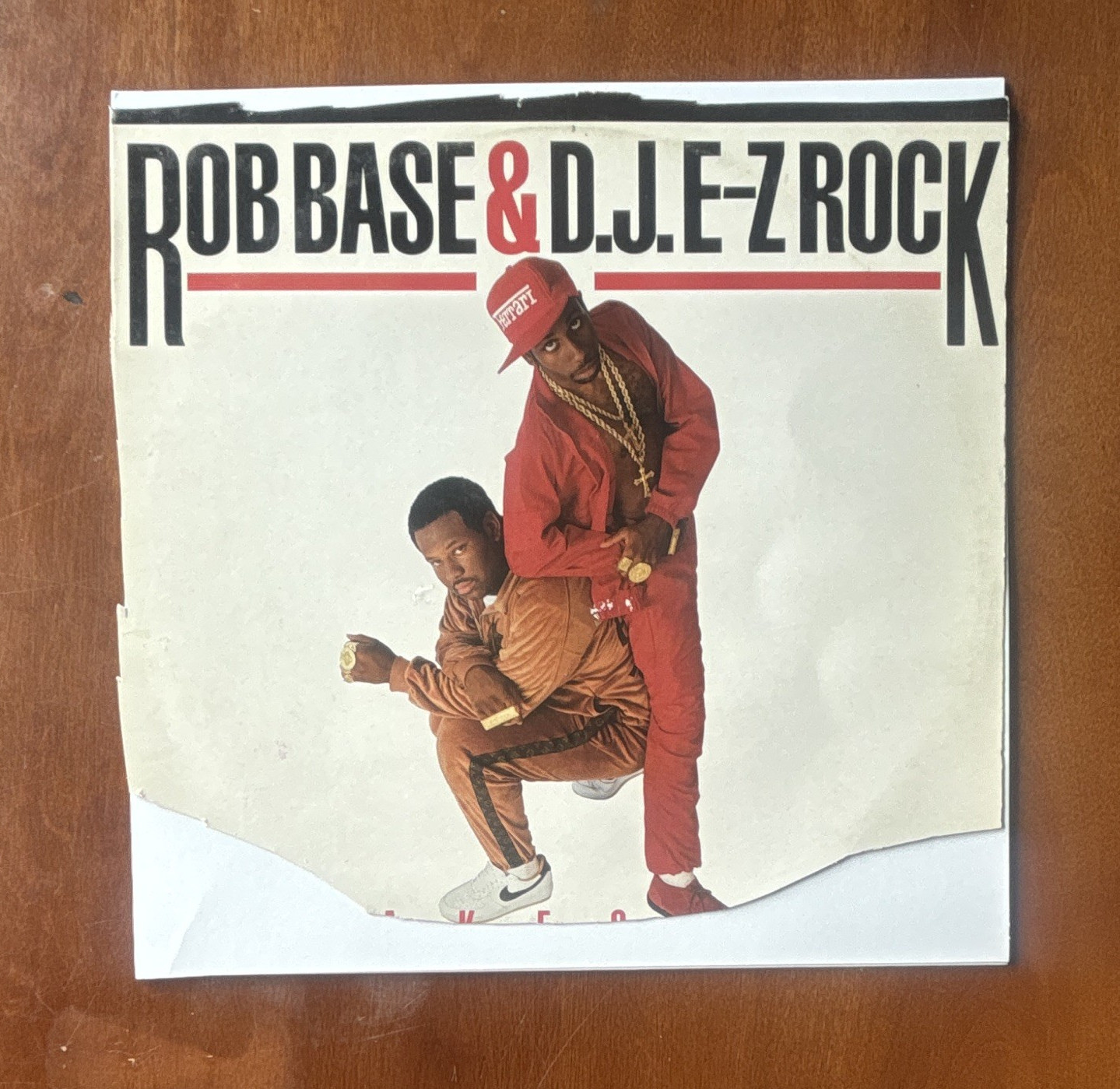 Rob Base & D.J. E-Z Rock Profile VINYL LP 12 Rob Base & D.J. E-Z Rock Profile VINYL LP 12
