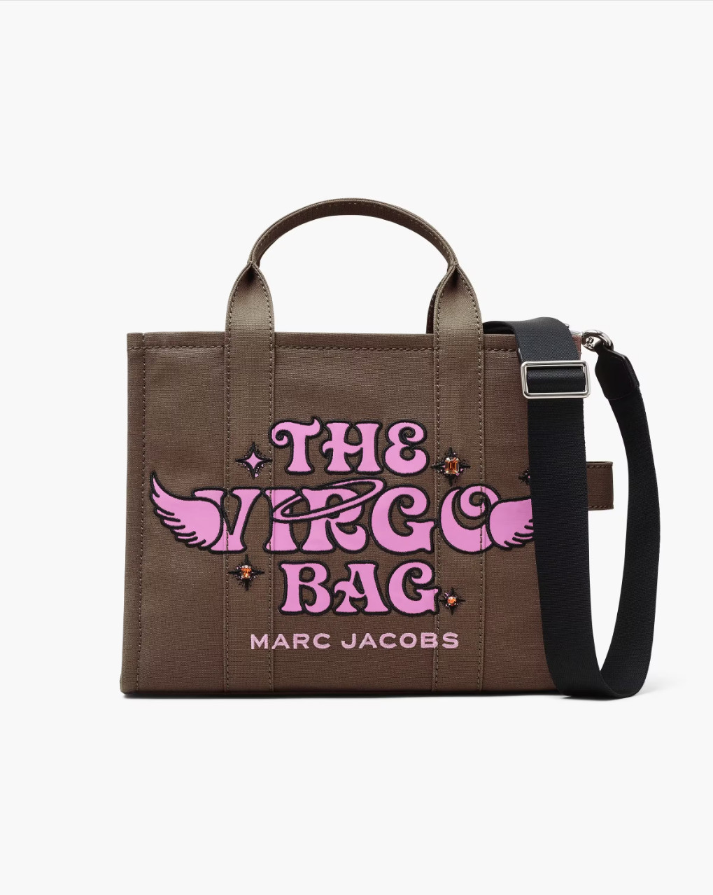 MARC JACOBS The Zodiac Canvas Tote Bag Medium 2Way 12 Zodiac Signs Elijah Funk