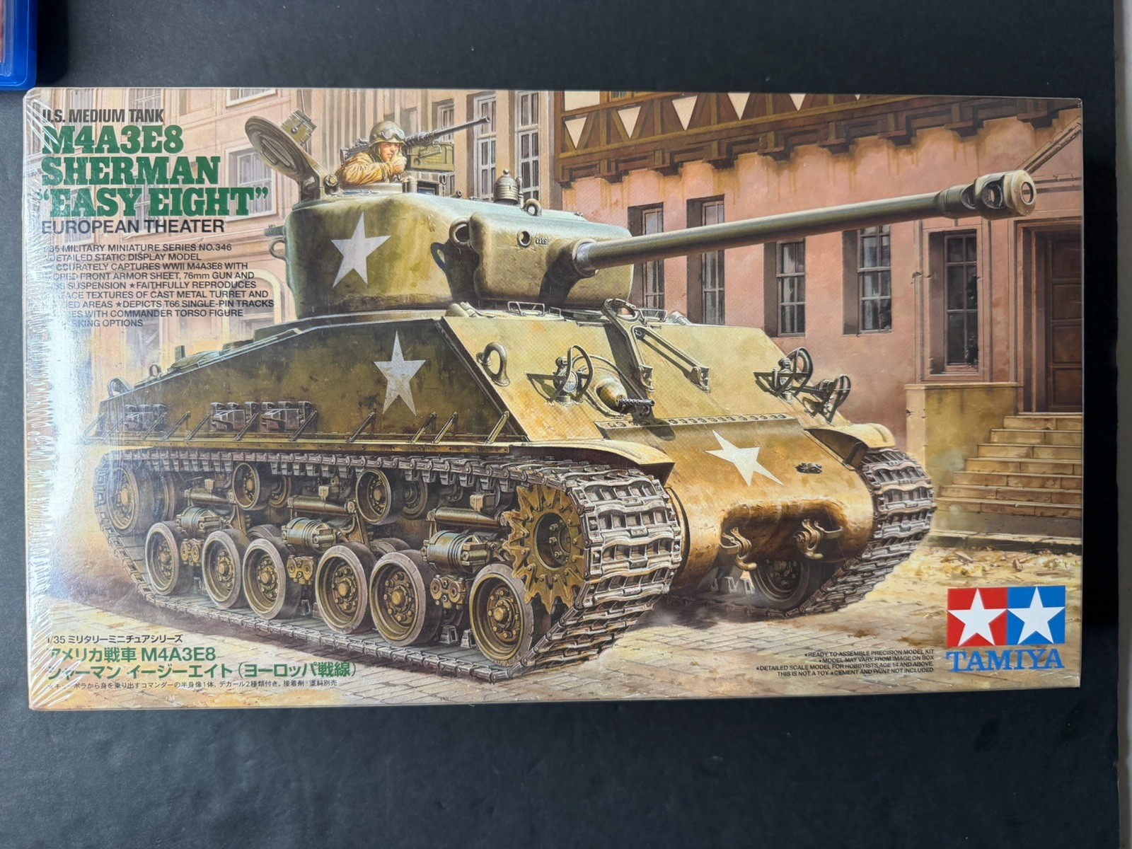 Tamiya 35346 1:35 M4A3E8 Sherman Easy Eight Tank Model Kit Tamiya 35346 1:35 M4A3E8 Sherman Easy Eight Tank Model Kit