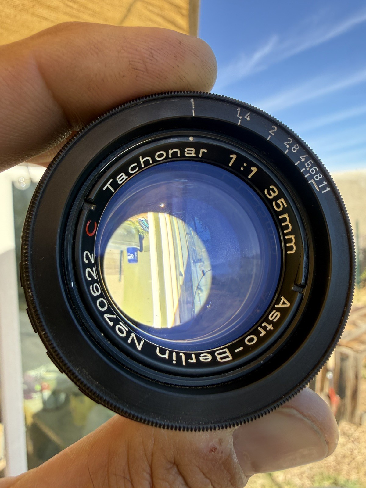 Astro Berlin Tachonar 1/35mm C mount