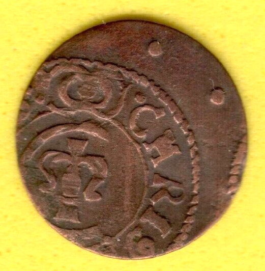 Riga Schilling ca 1662 Christina \