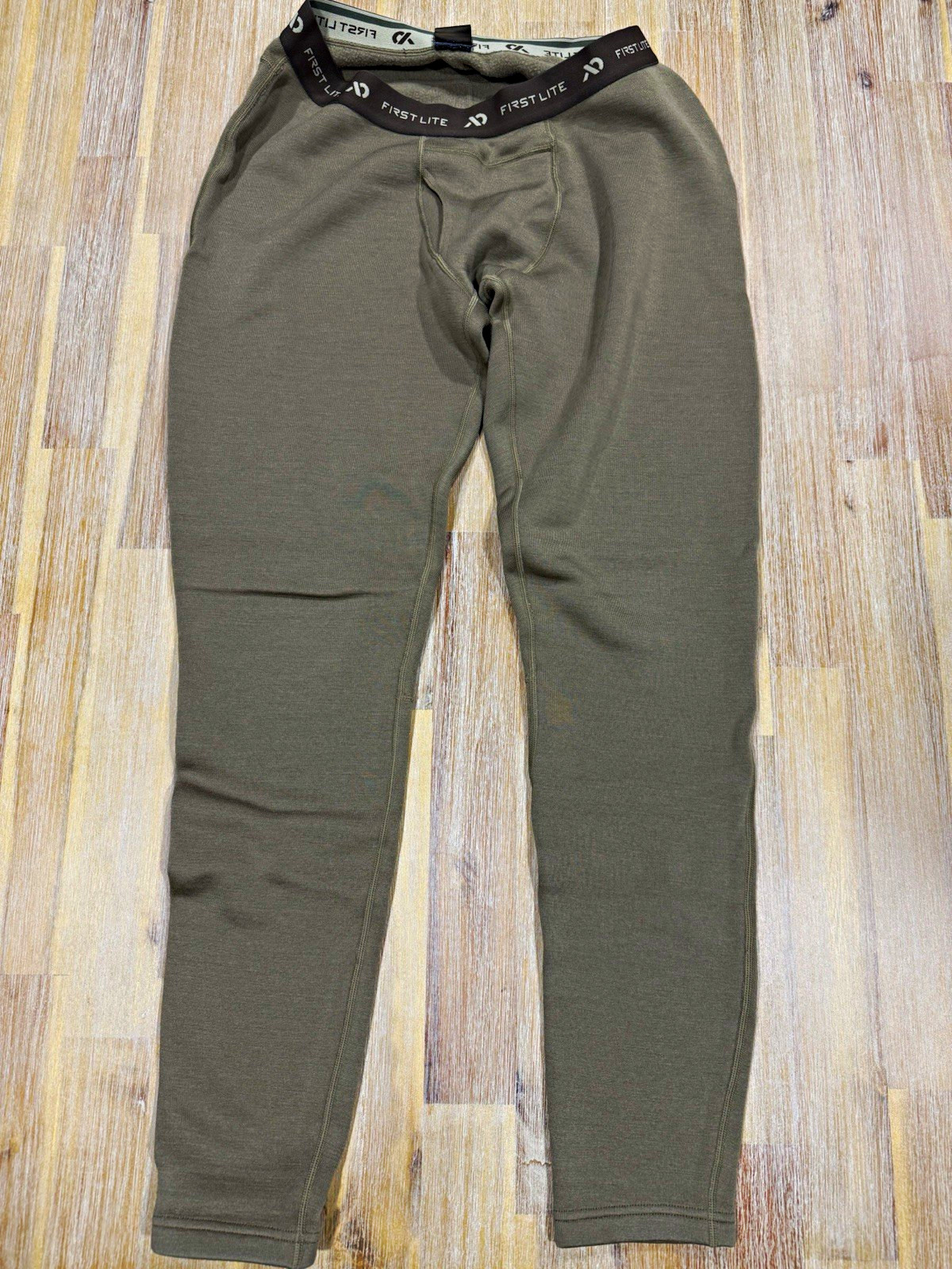First Lite Merino Furnace Men’s Base Layer Bottom Long Johns LG Dry Earth