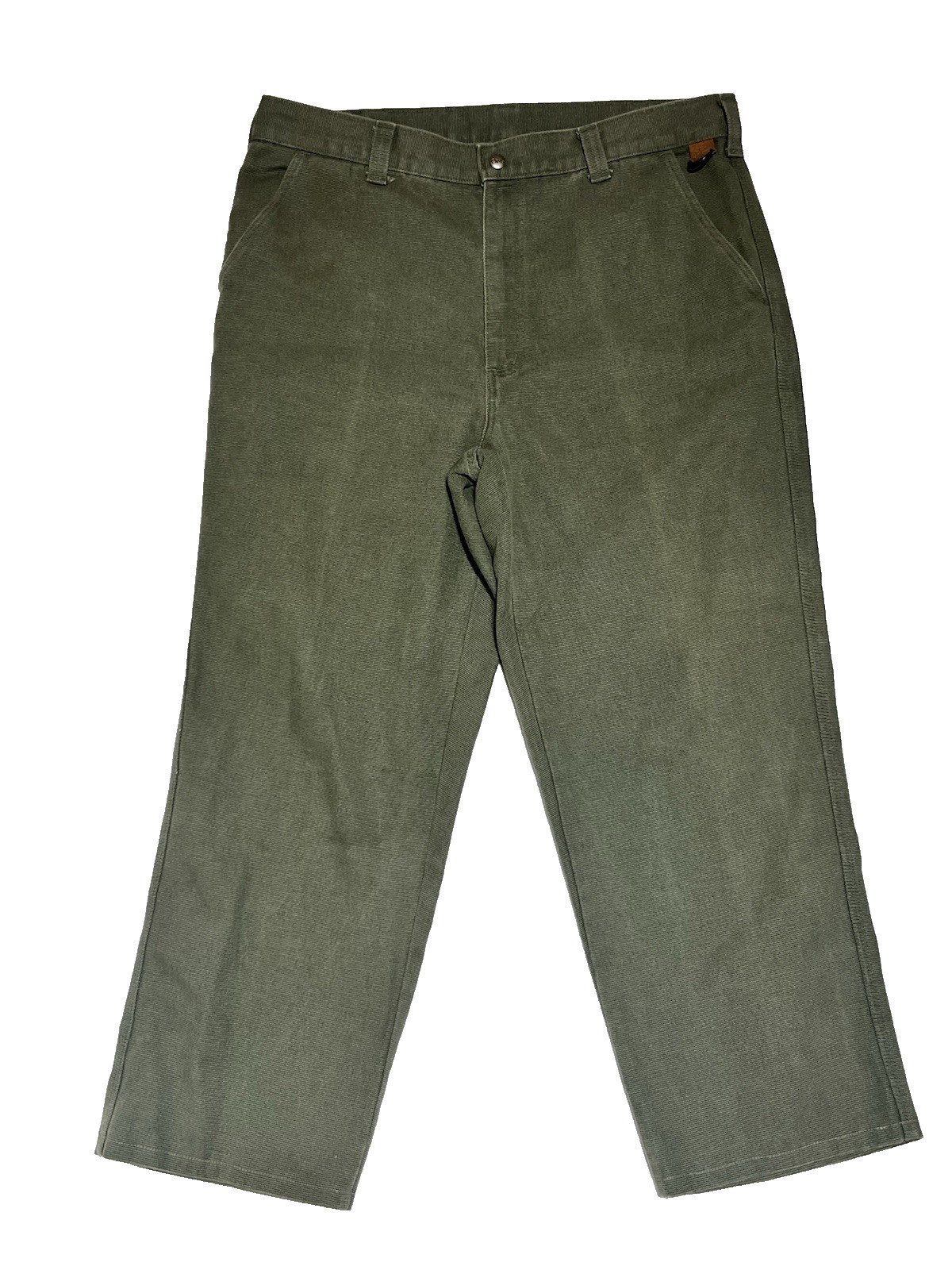 Vintage Orvis Canvas Utility Pants Heavy Cotton Mens 38 Green Fishing USA Vintage Orvis Canvas Utility Pants Heavy Cotton Mens 38 Green Fishing USA