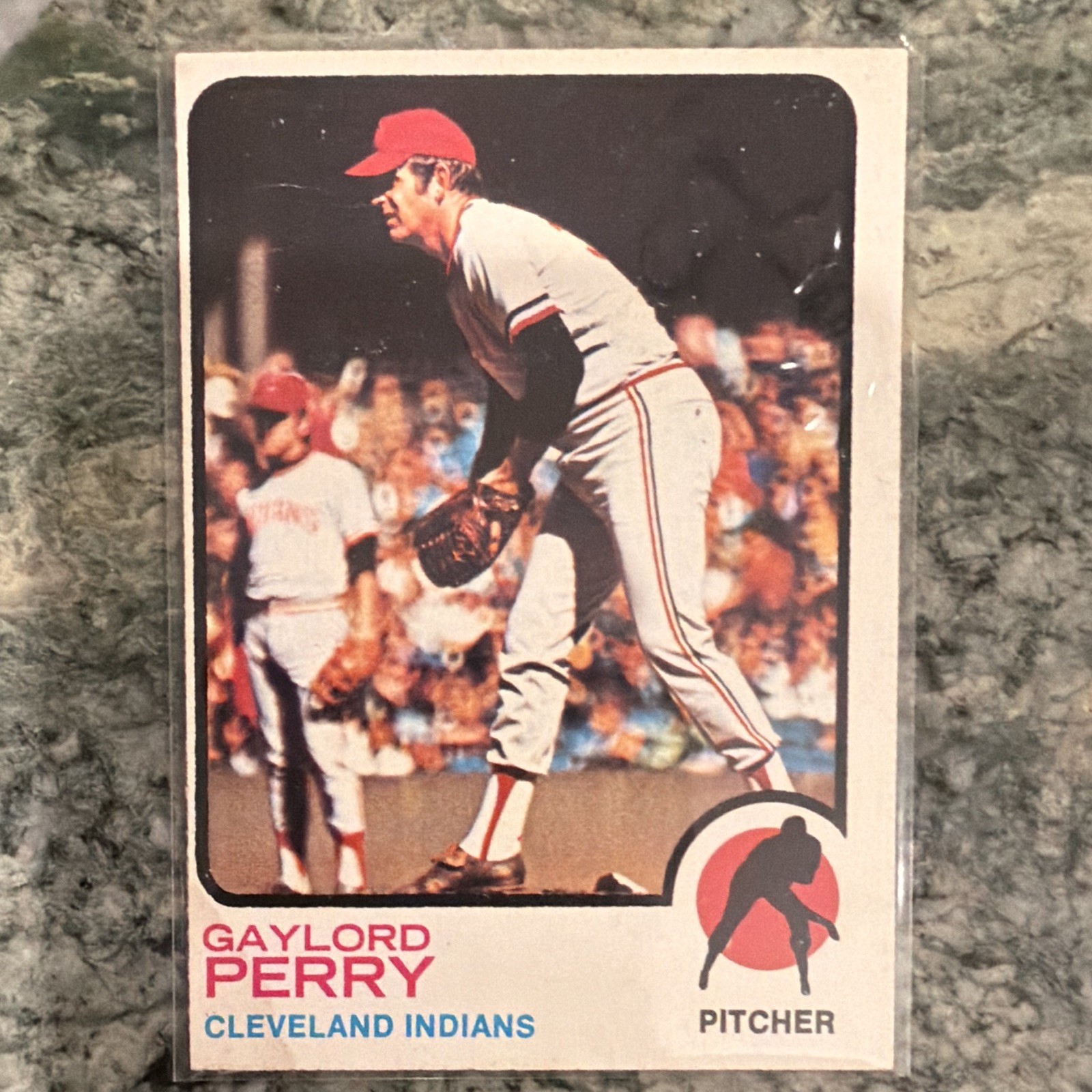 Topps 1973 Topps Gaylord Perry Cleveland Indians Base Set #400 Baseball Card