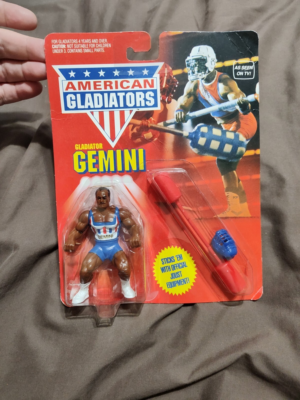 Vintage 1991 Mattel American Gladiators GEMINI #4015 Action Figure - New/Sealed Vintage 1991 Mattel American Gladiators GEMINI #4015 Action Figure - New/Sealed