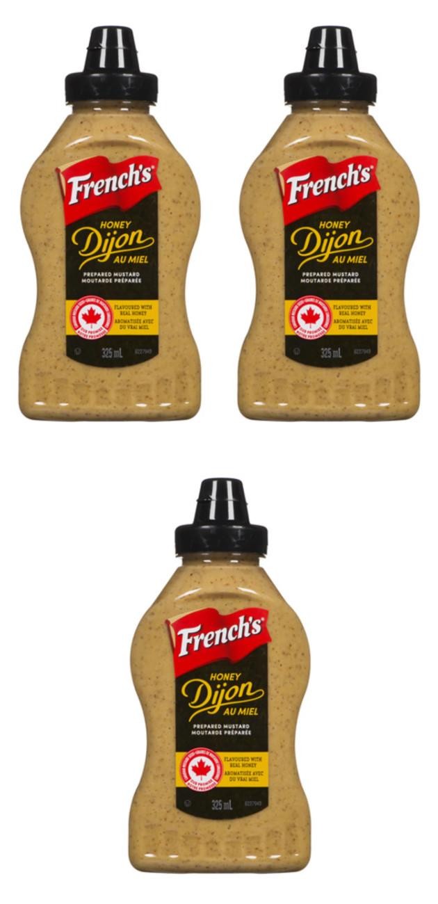 French\'s Mustard Honey Dijon 325 ml (3 Pack)
