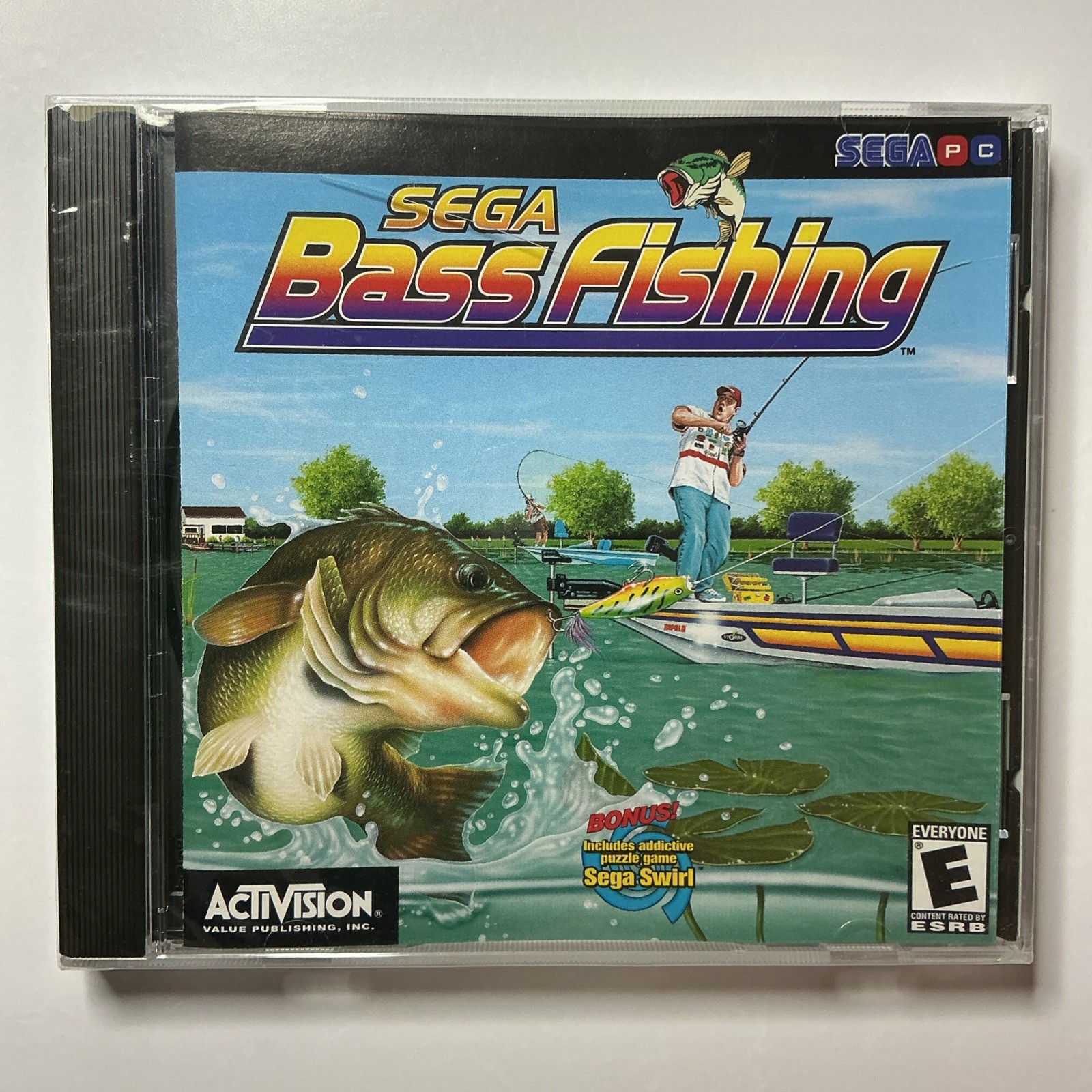 Sega Bass Fishing (PC, 2001) Sega PC Activision New   Please Read