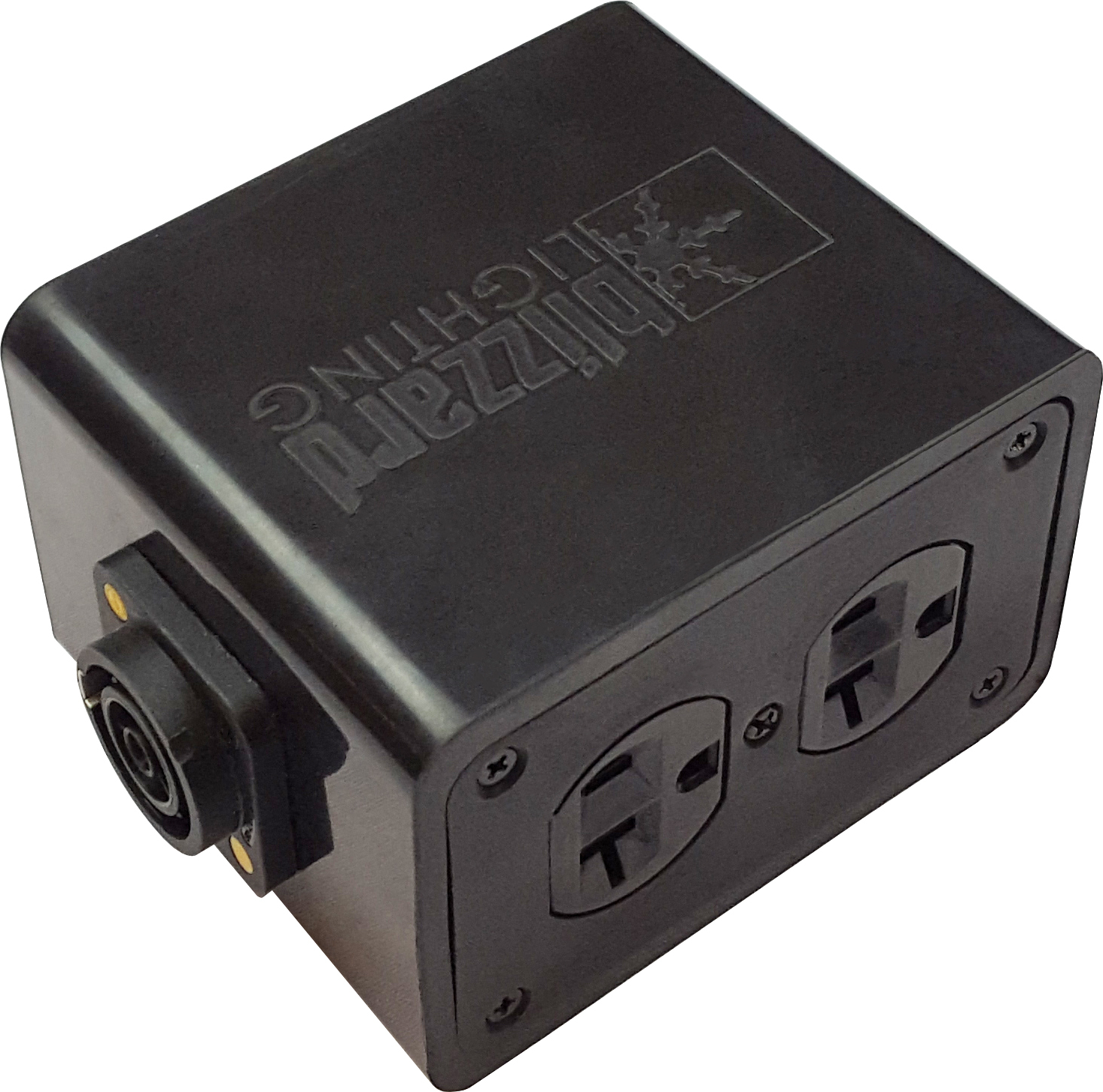 Blizzard DROP-True /  Powercon™ True1 compatible thru + 4 Edison power outlets 