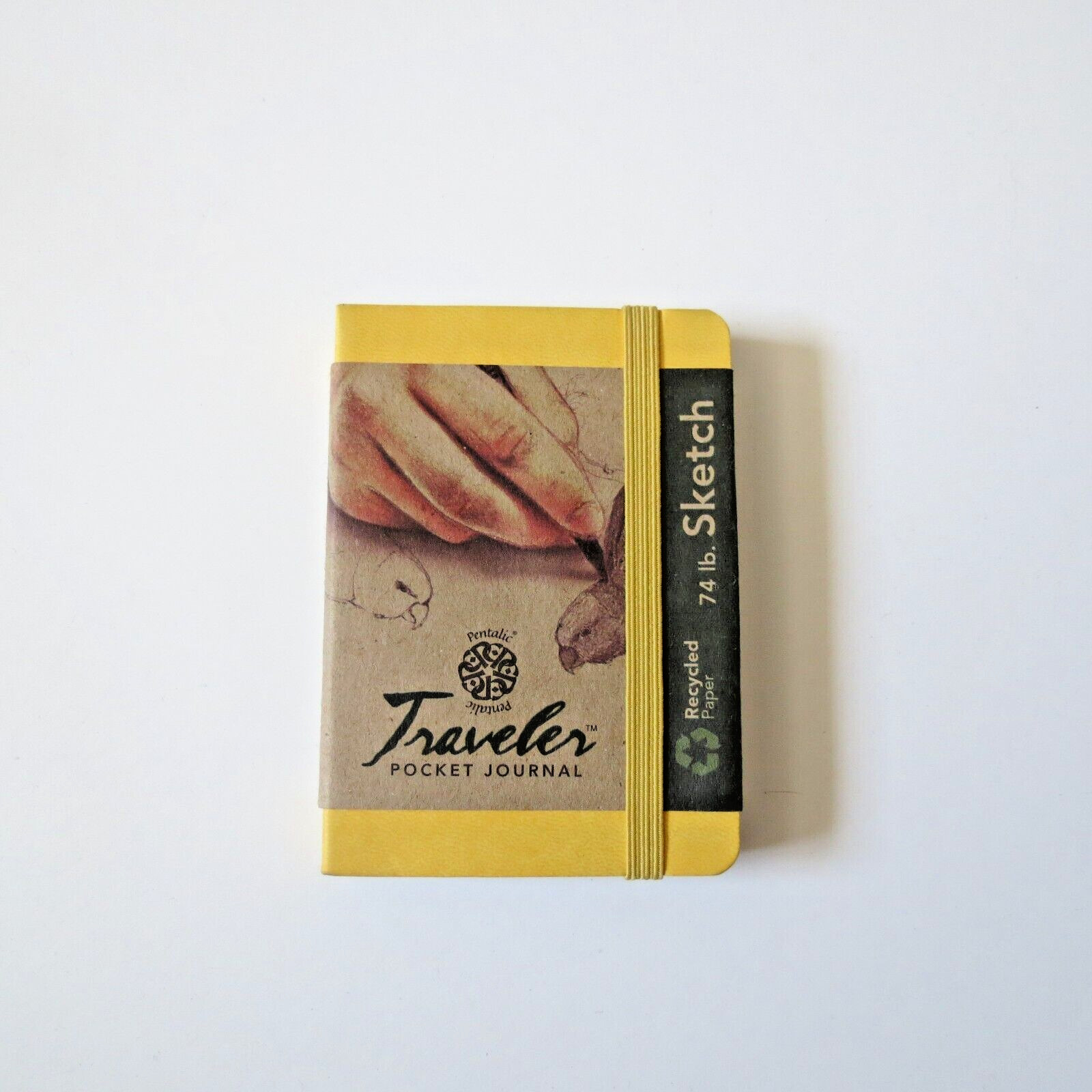Pentalic Traveler Pocket Journal - 74 lb Sketch 4\ Pentalic Traveler Pocket Journal - 74 lb Sketch 4\